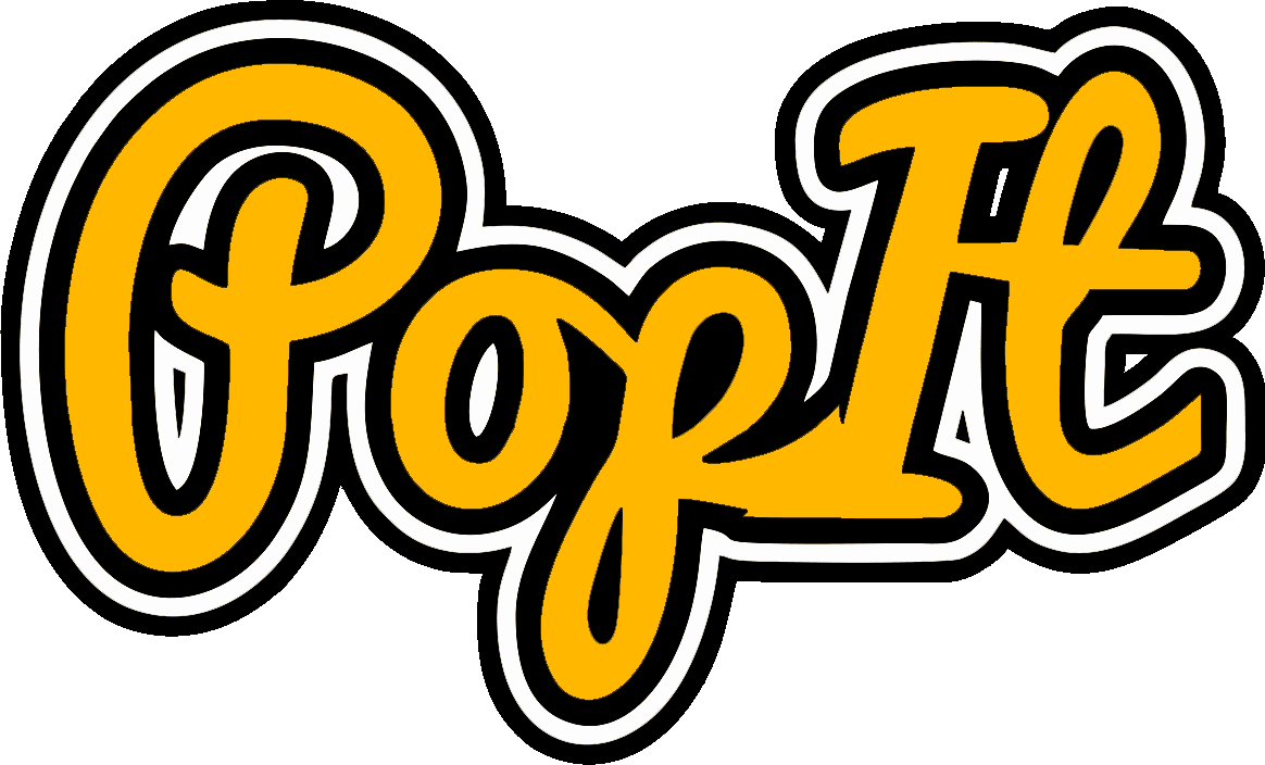Pop It Snack Logo
