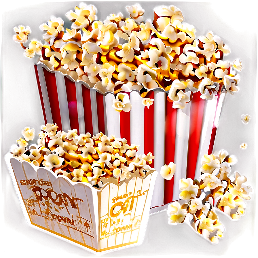 Popcorn Background Png 05042024