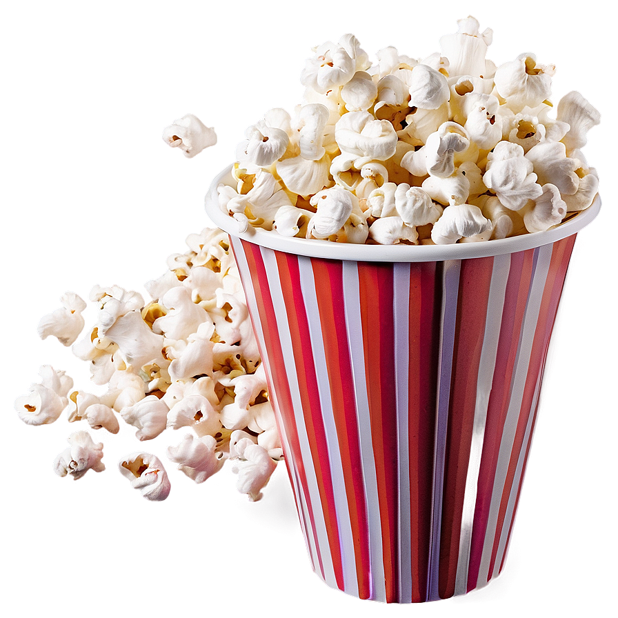 Popcorn Bucket Filled To The Brim Png 06132024