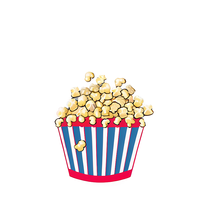 Popcorn Celebration Png 05042024