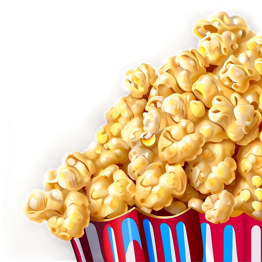 Popcorn Vector Png 05042024