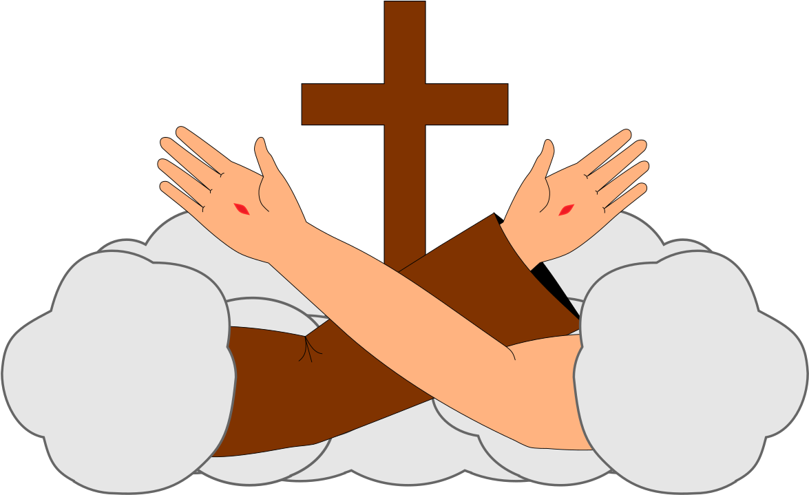 Popeyeas Jesus Vector Illustration