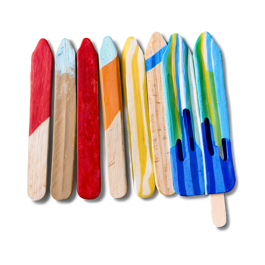 Popsicle Sticks Png 06132024