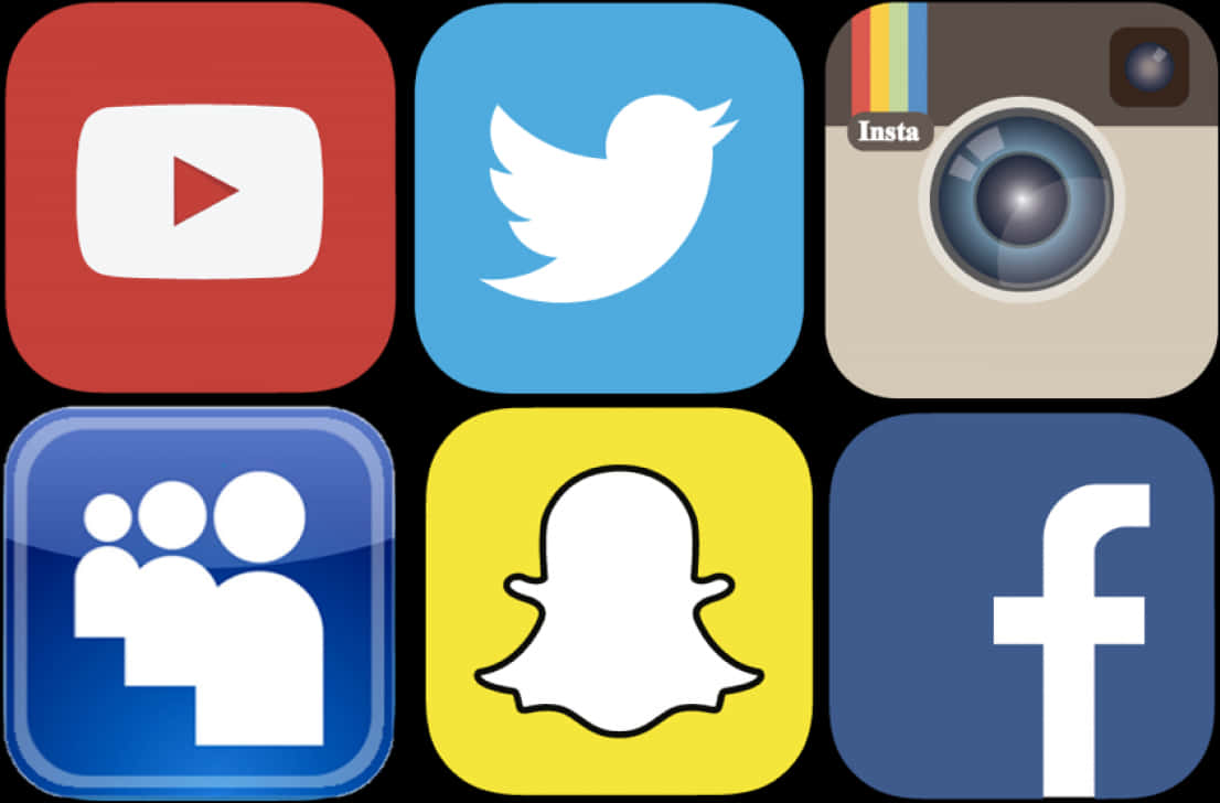 Popular Social Media Icons