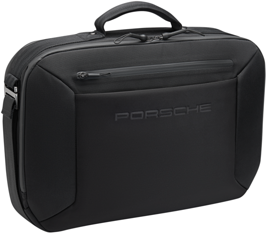 Porsche Branded Black Suitcase