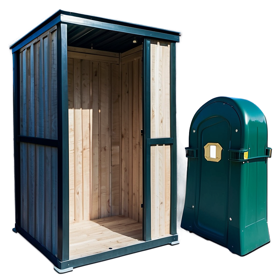 Portable Camping Outhouse Png 06262024