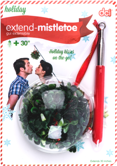 Portable Extendable Mistletoe Packaging