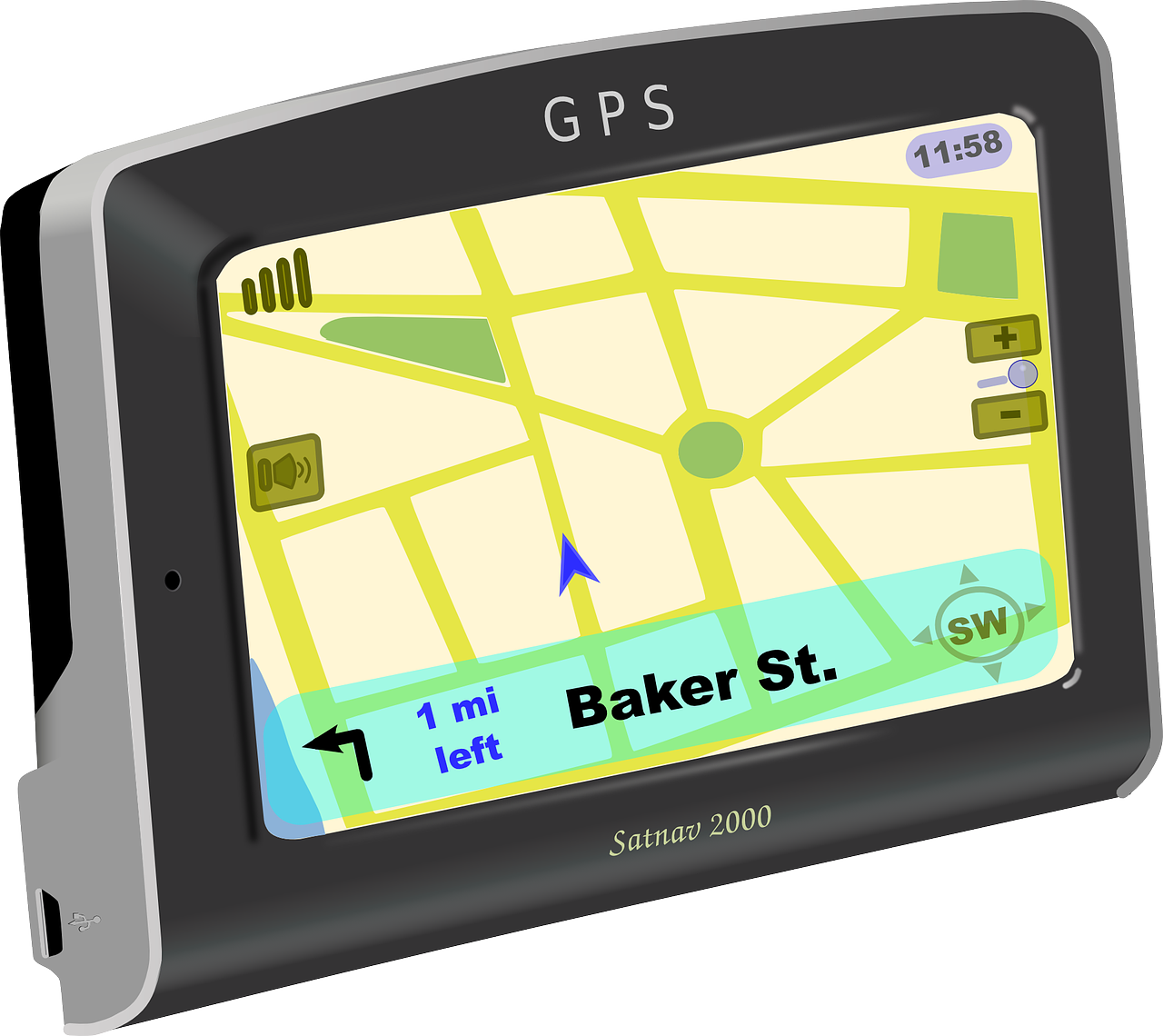 Portable G P S Navigation Device