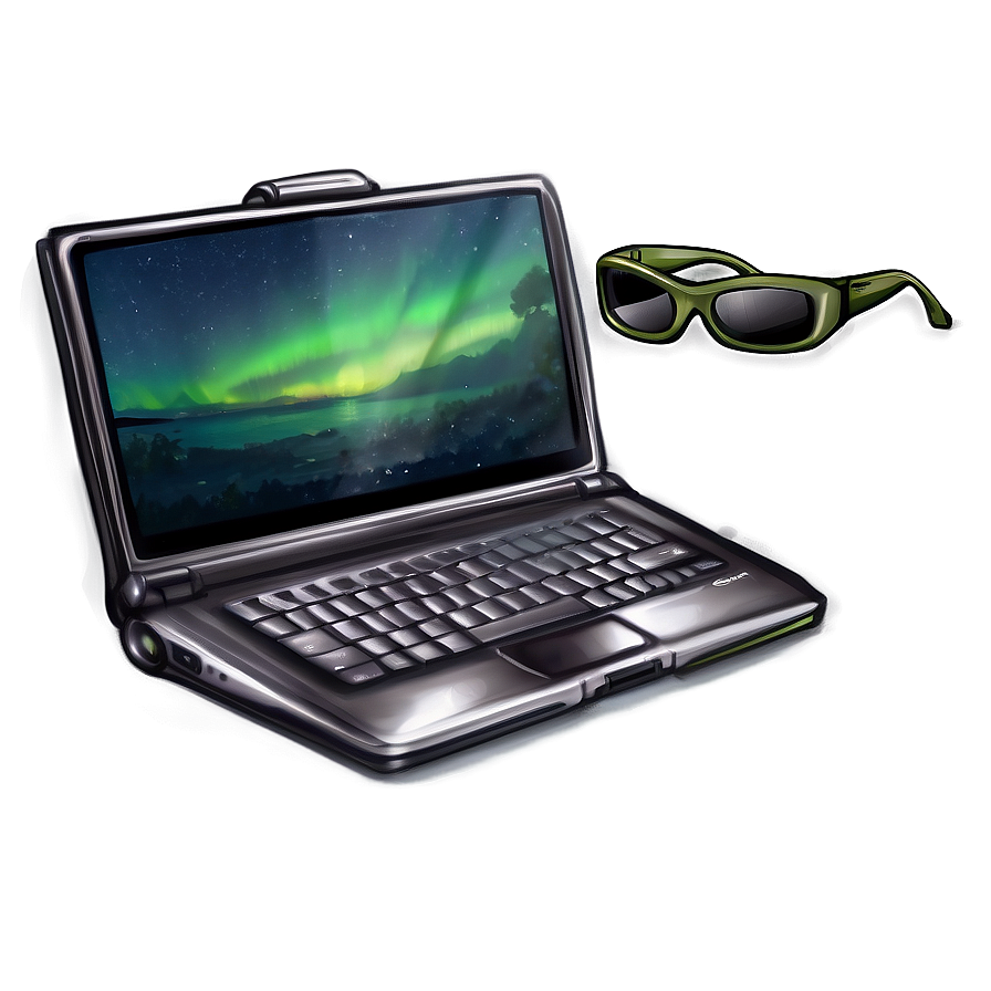 Portable Laptop Sketch Png Tvq72