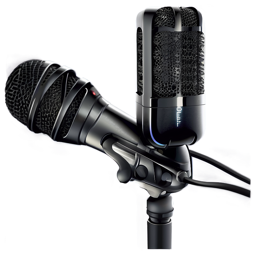 Portable Podcasting Microphone Png Yhm