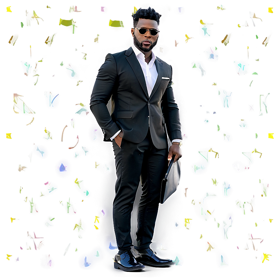 Portrait Of Man In Suit Png 49