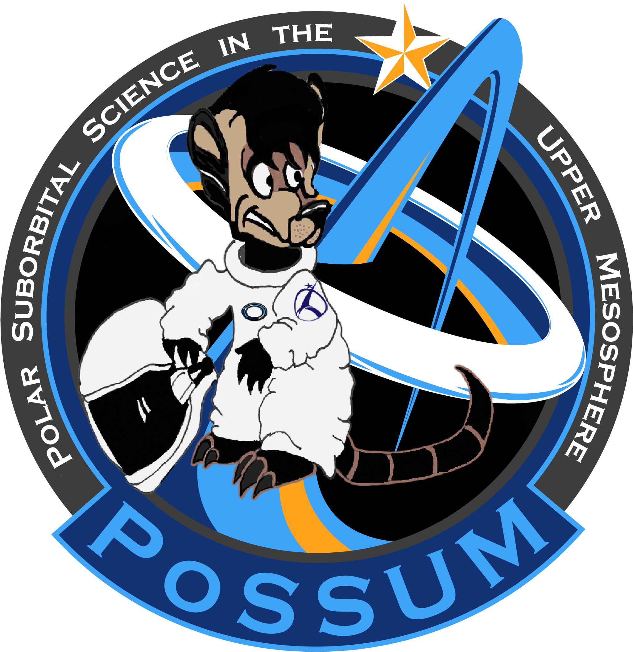 Possum Astronaut Emblem