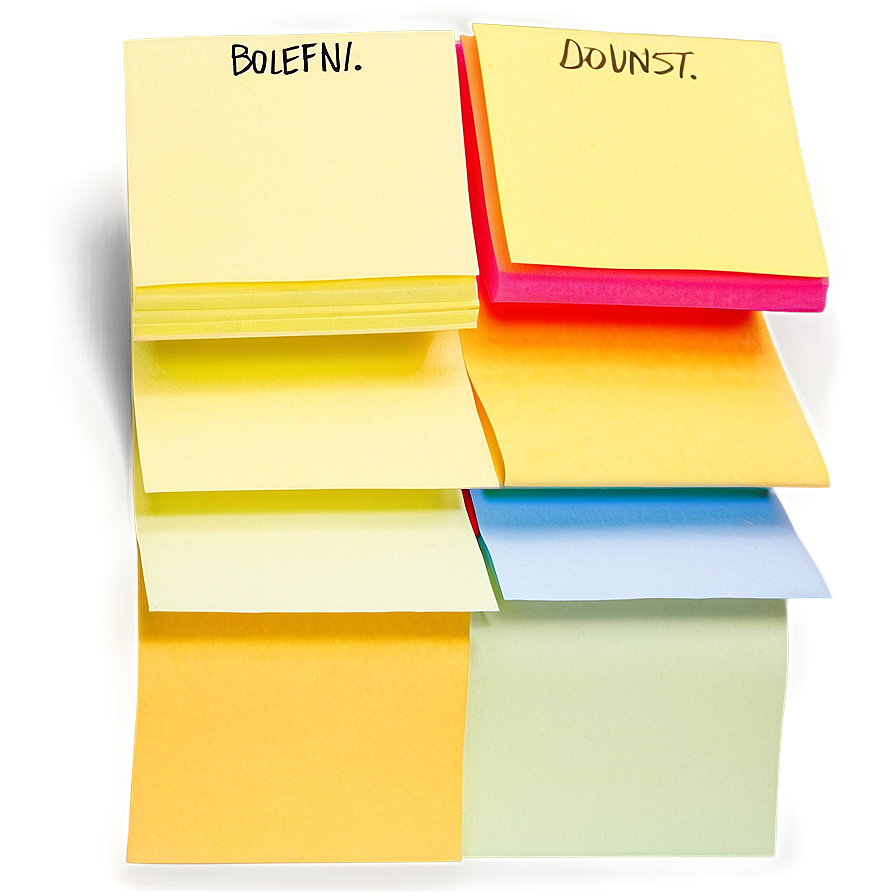 Post It Collection Png 05252024