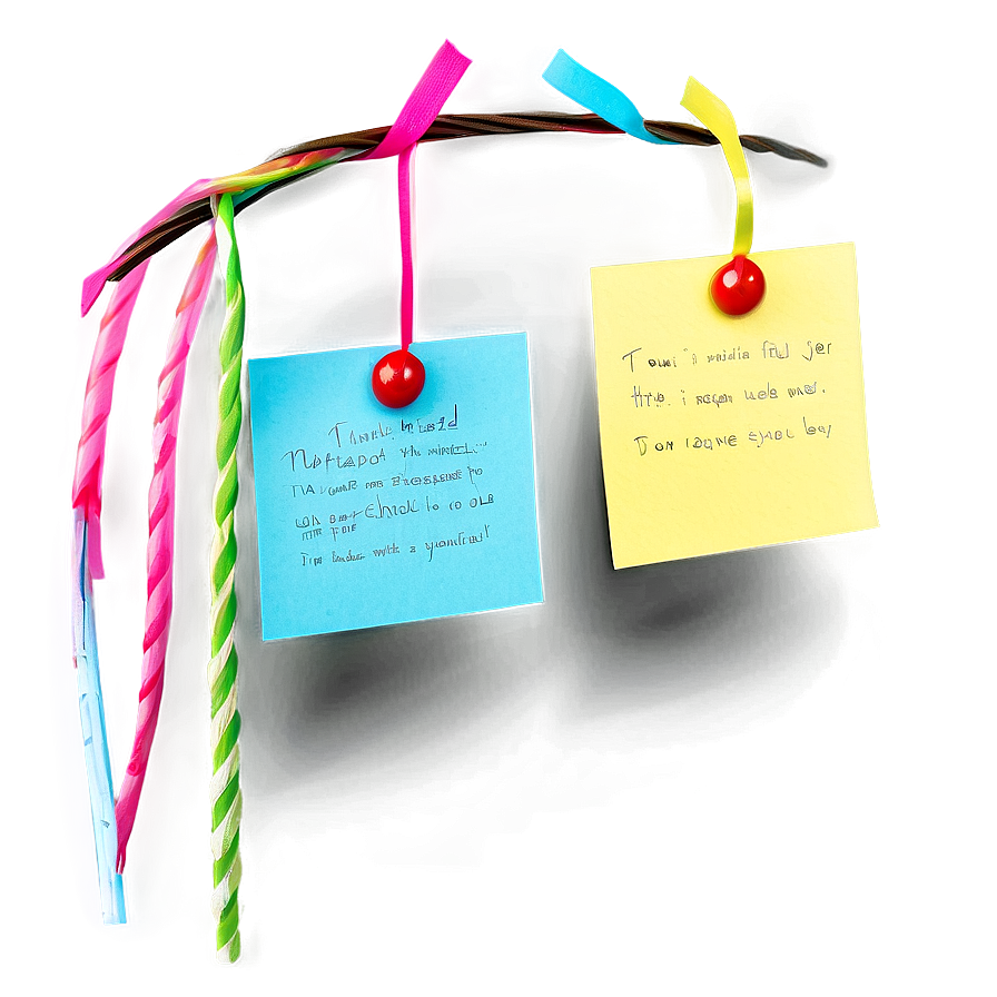 Post It Note Message Png 13