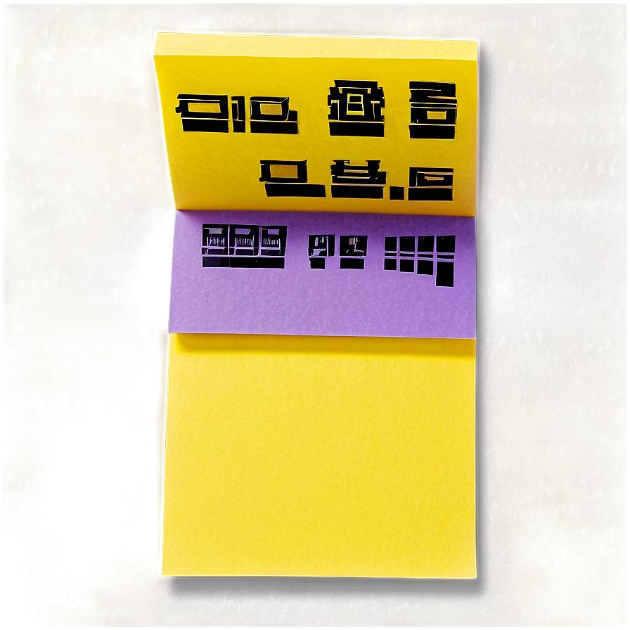 Post It Note Message Png Kpw31