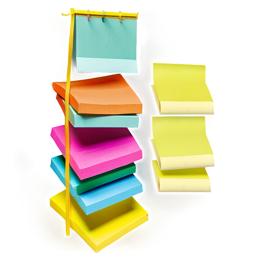 Post It Note Stack Png Vyk