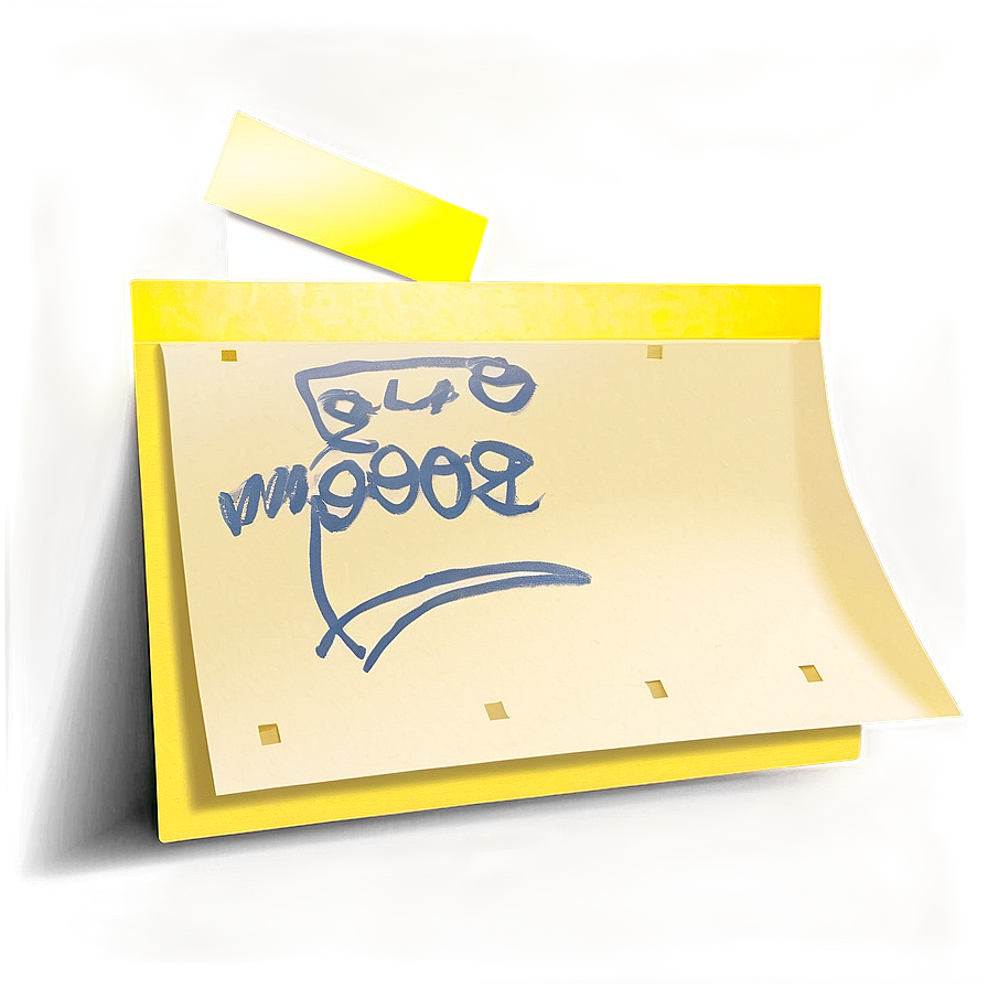 Post It Note Vector Png 05252024