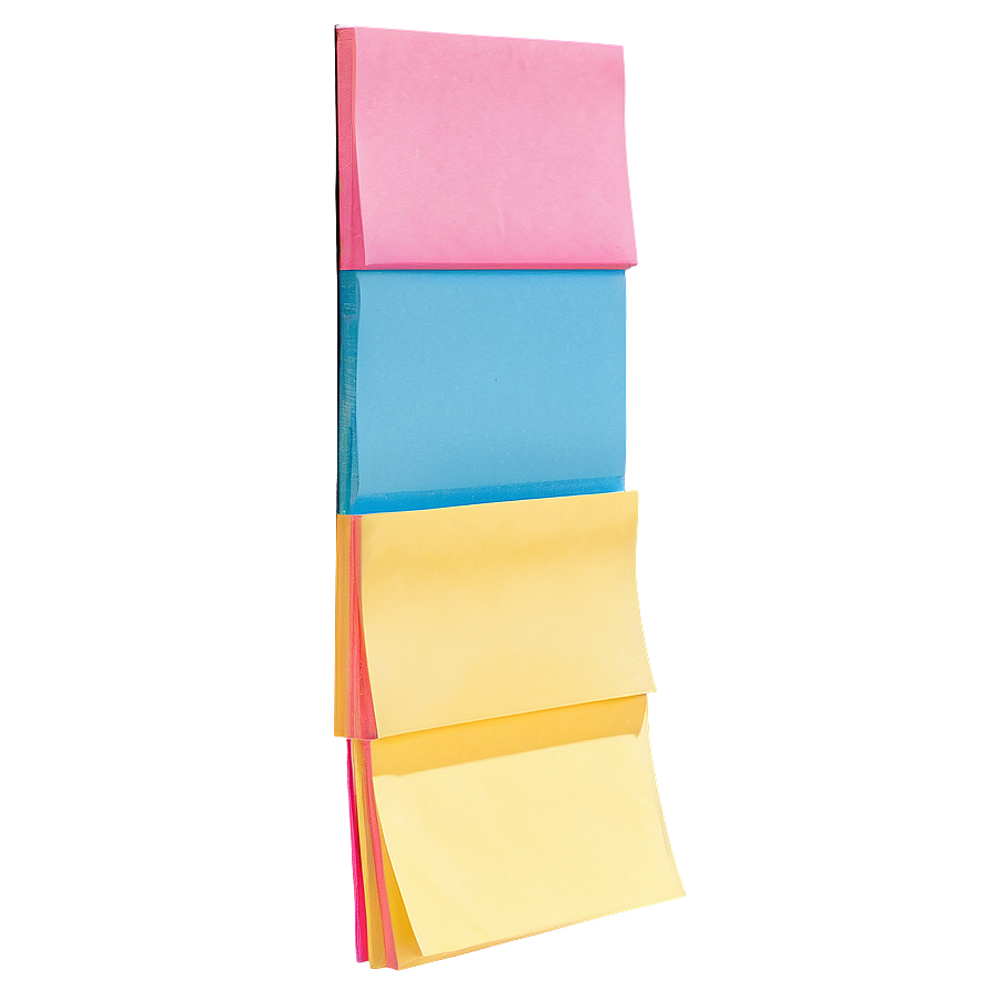 Post It Stack Png 05252024