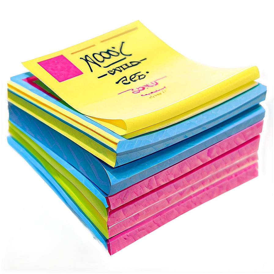 Post It Stack Png Ybi