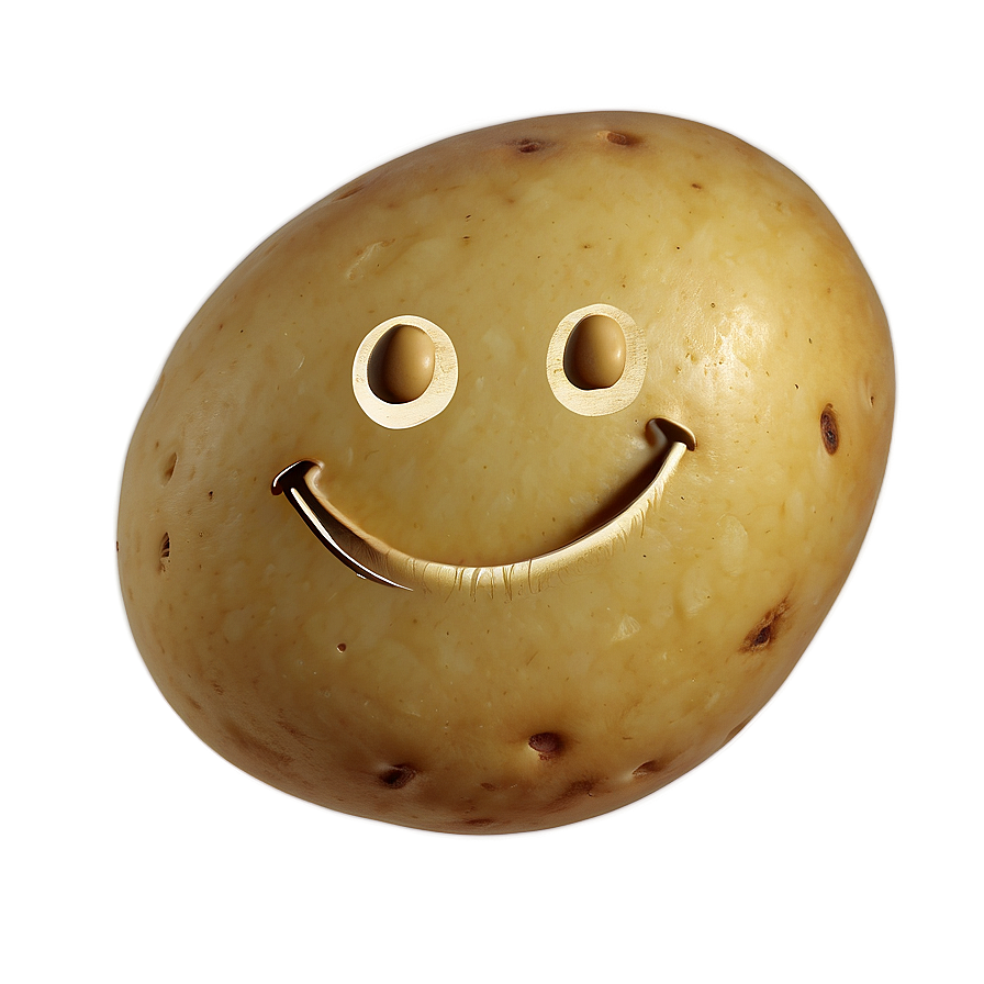 Potato Smiley Png Kto