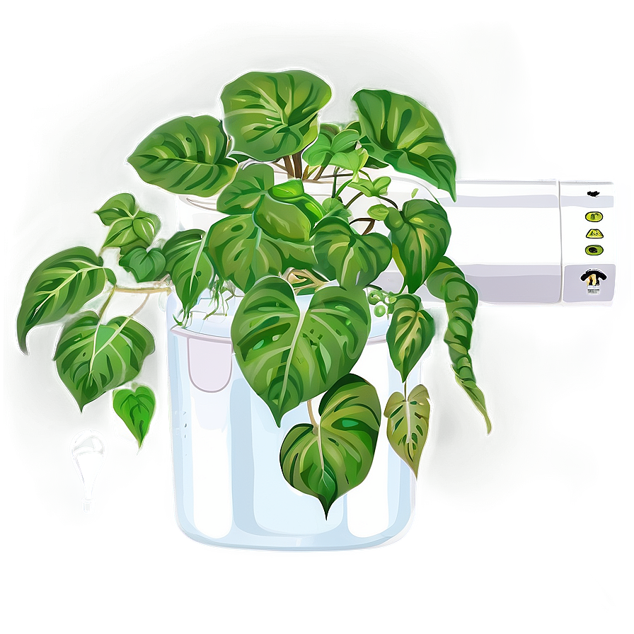 Pothos In Hydroponics Setups Png 91