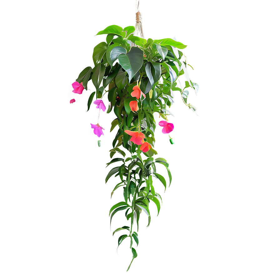 Potted Hanging Plant Png 84