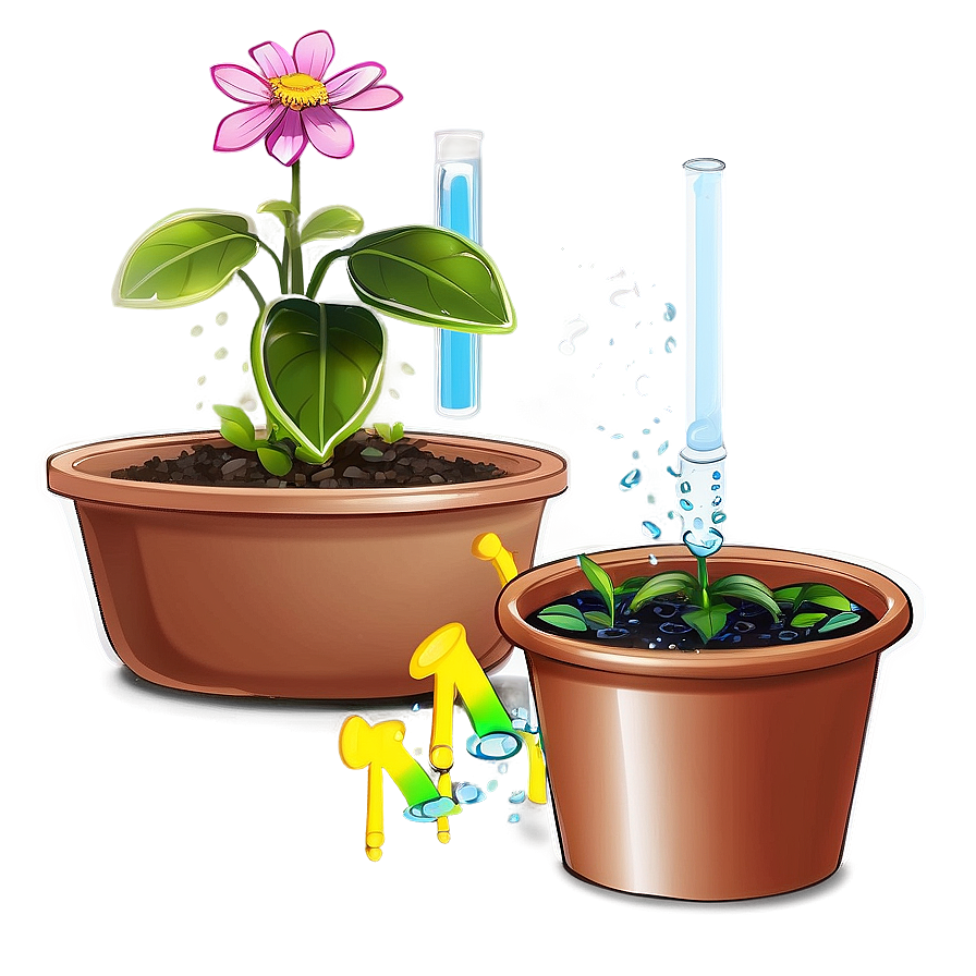 Potted Plant Watering Systems Png 4