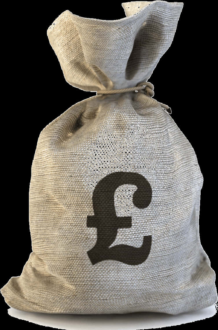 Pound Sterling Money Bag