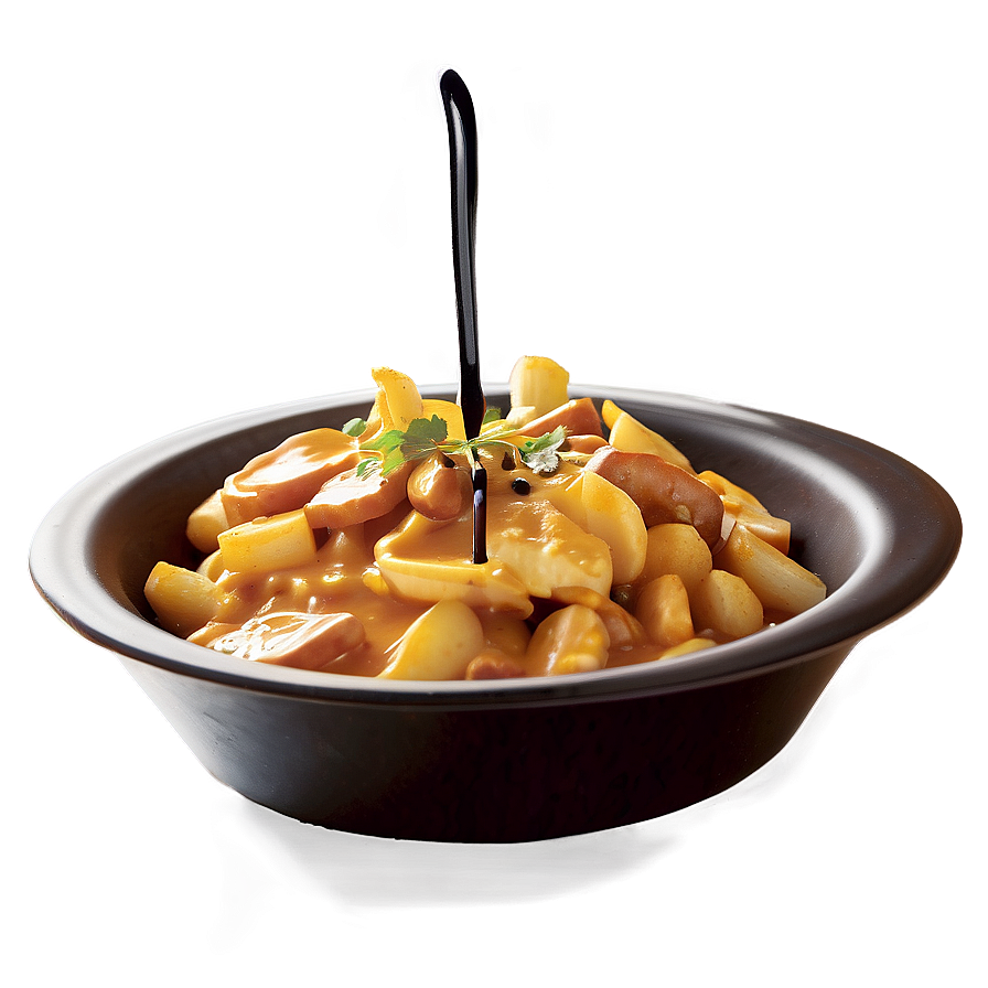 Poutine With Curry Sauce Png Yrg18