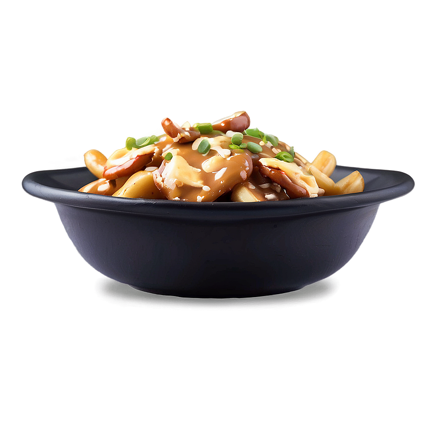 Poutine With Miso Gravy Png Sdu