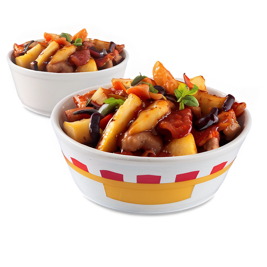 Poutine With Ratatouille Png 86