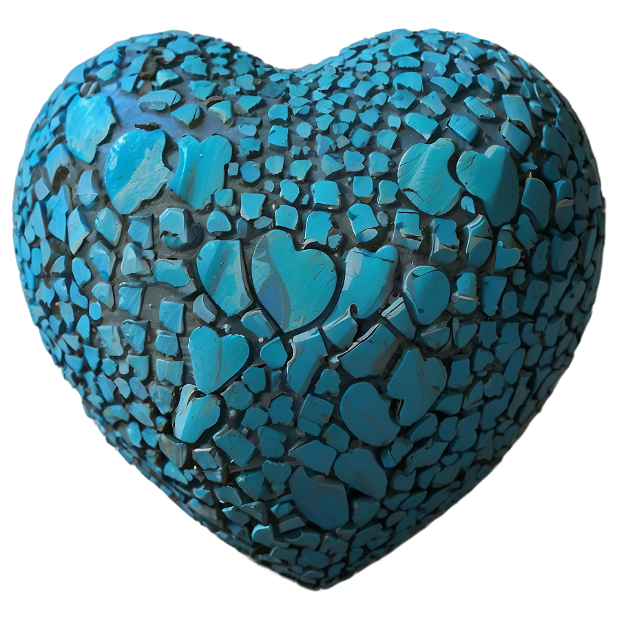 Powder Blue Heart Png Mti