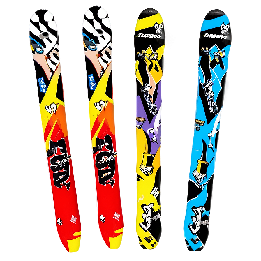 Powder Skis Png 12