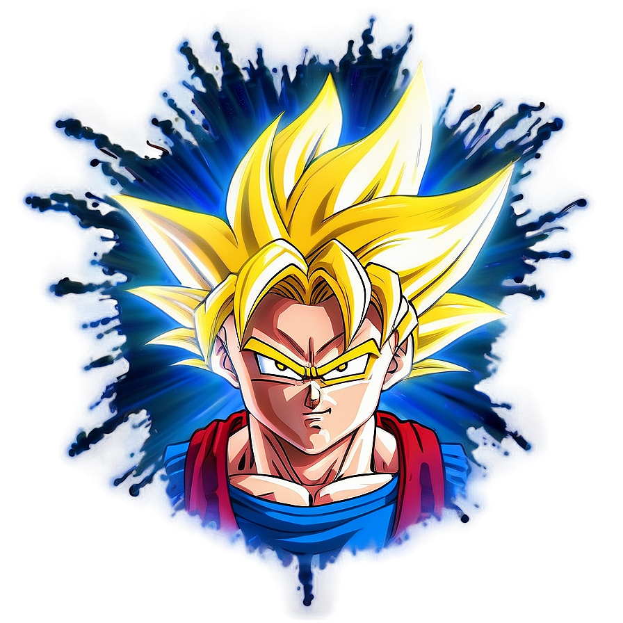 Power Super Saiyan Hair Png 06122024