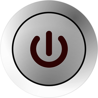 Power Symbol Button Design