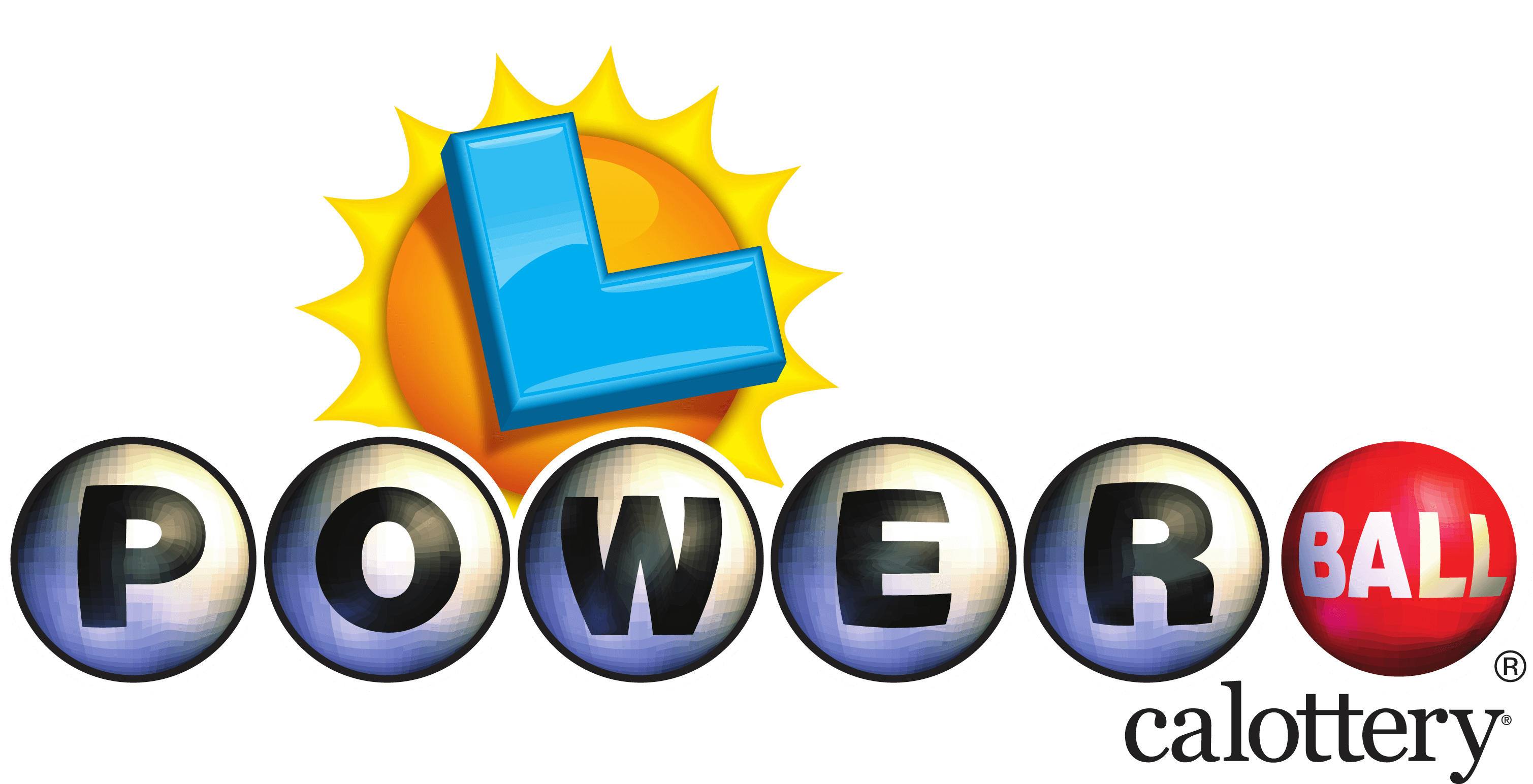 Powerball California Lottery Logo
