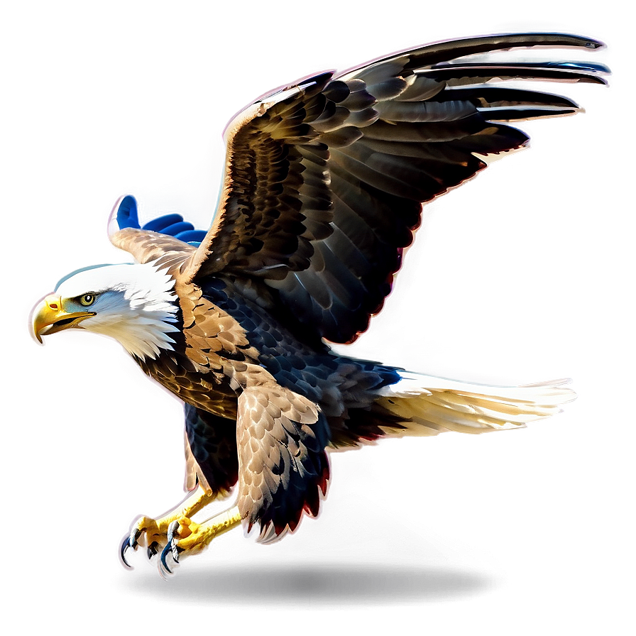 Powerful Eagle Swooping Png 06122024