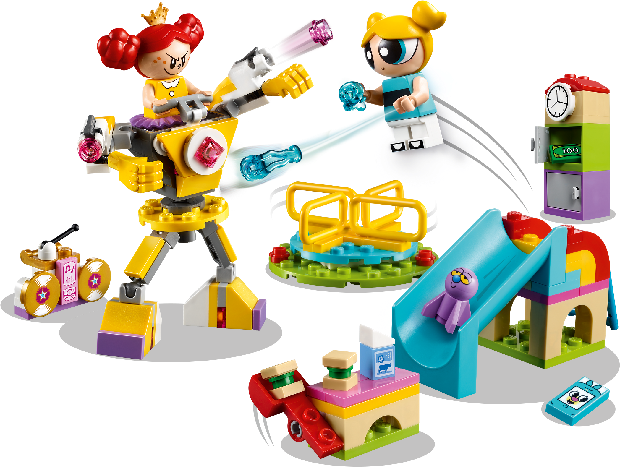 Powerpuff Girls Lego Playset
