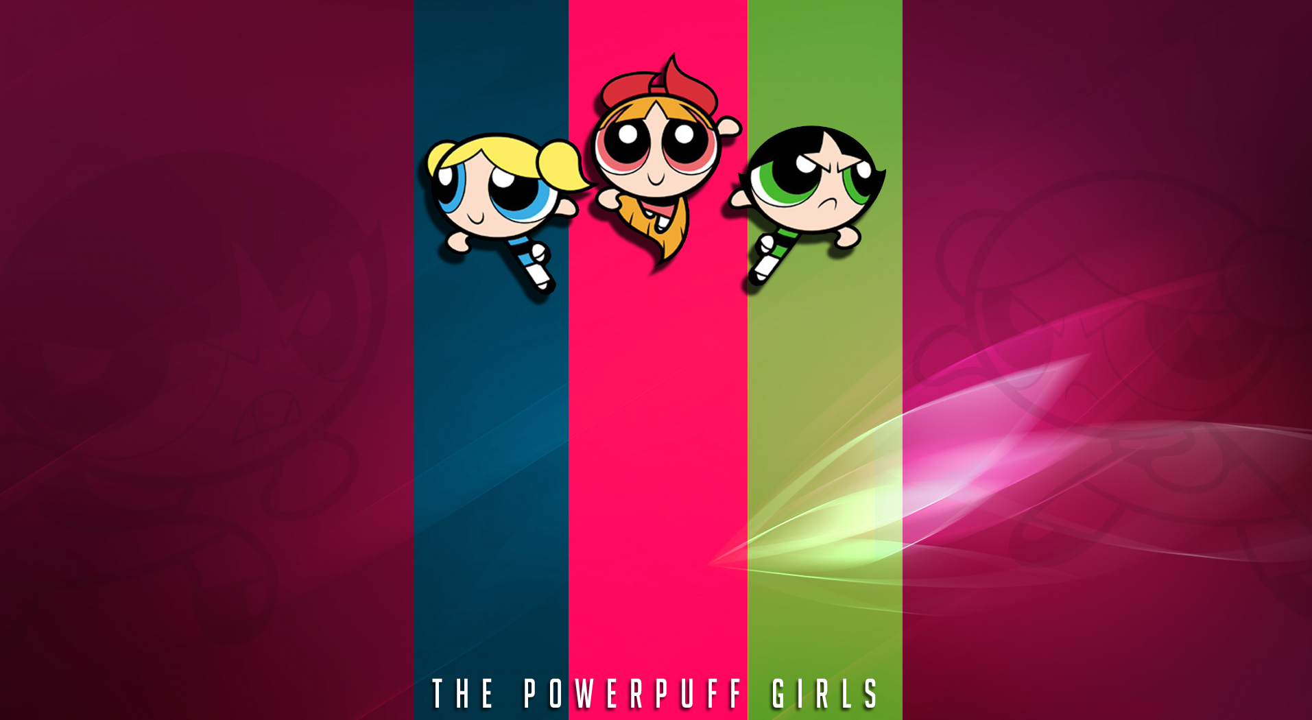 Powerpuff Girls Team Wallpaper