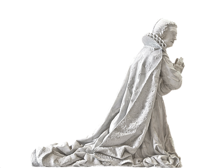 Praying Figure Statue Sculpture