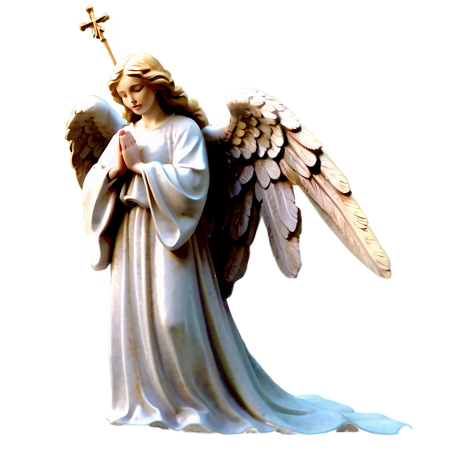 Praying Guardian Angel Png Pda84