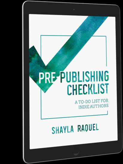 Pre Publishing Checklist_e Book_ Display