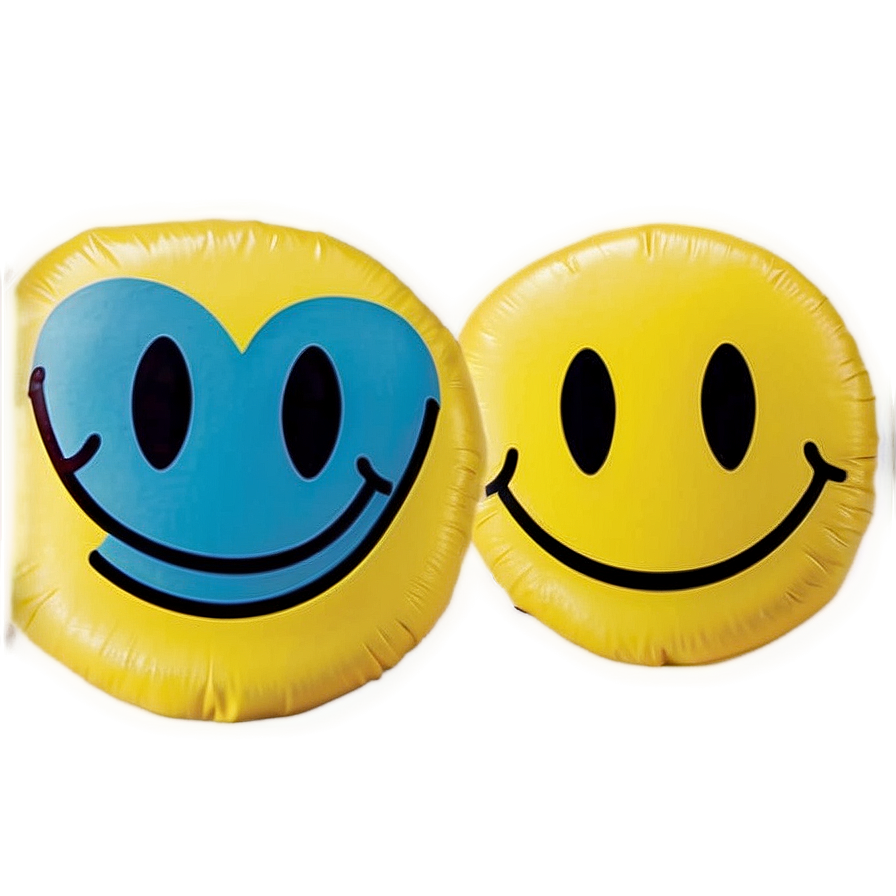 Preppy Smiley Face In Bright Colors Png 30