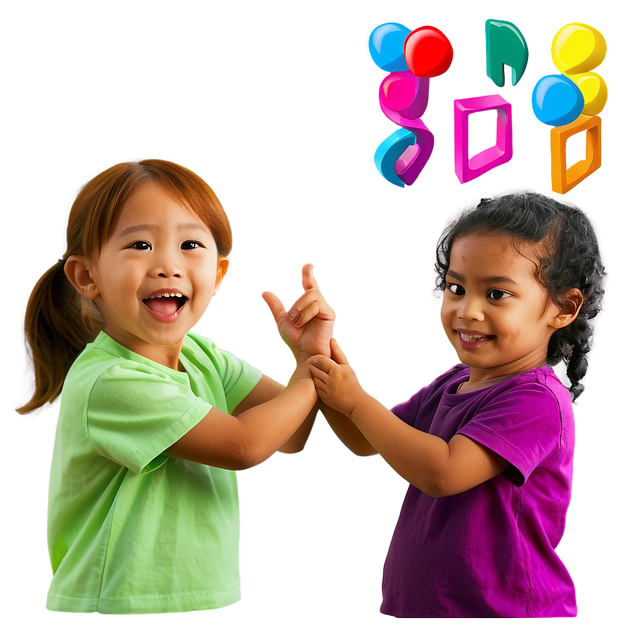 Preschoolers Playing Together Png 77