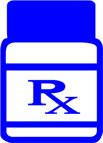 Prescription Medicine Bottle Icon