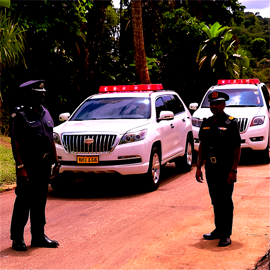 Presidential Security Convoy Png 06132024