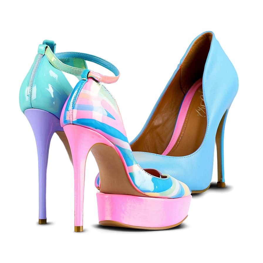 Pretty Pastel Heels Png 68