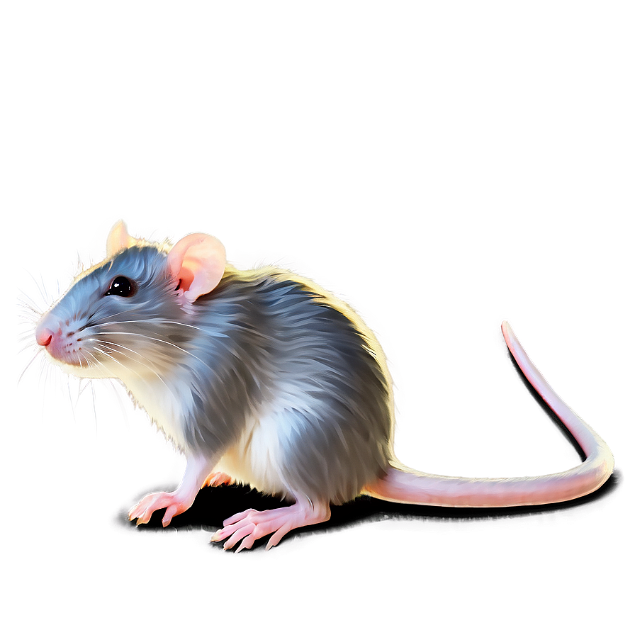 Pretty Rat Graphic Png 19