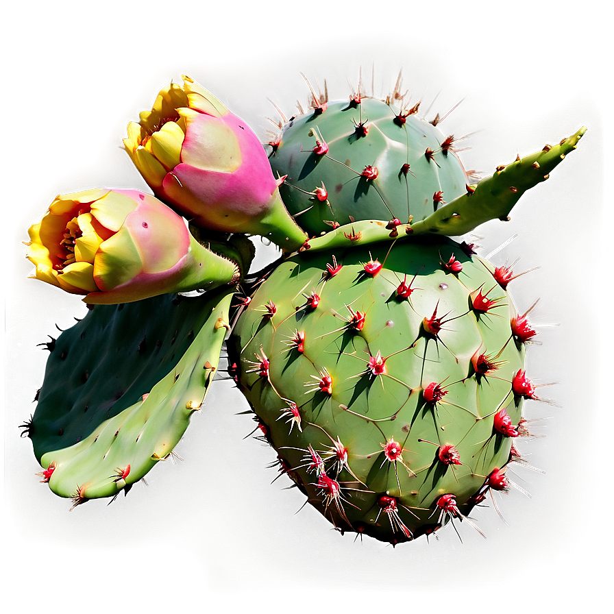 Prickly Pear On White Png 06252024