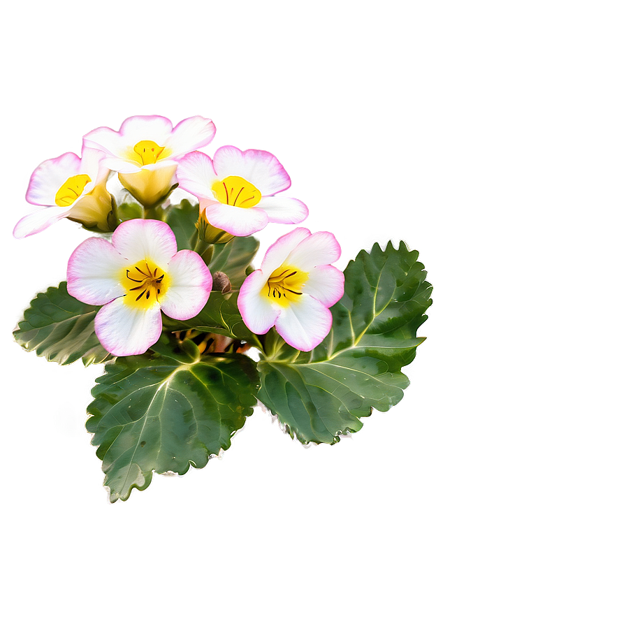 Primrose Flower Bush Png 06122024